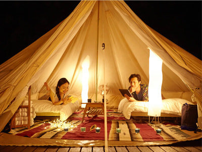 グランピング施設サンプリング1