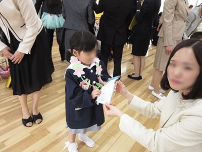 スキンケアブランド敏感肌用BBクリームの保育園・幼稚園サンプリング事例4