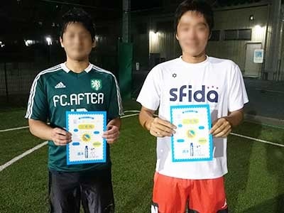 フットサル場での30~40代男性向けスプレー式鎮痛消炎剤無料引換券付き冊子サンプリング事例4