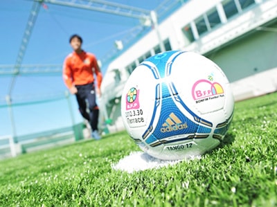 フットサル施設でのルートサンプリング