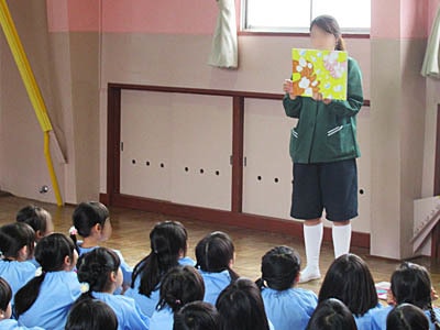 東京都内の幼稚園にて園児に向けた有名ハンドソープメーカーによる手洗いイベント実施事例3