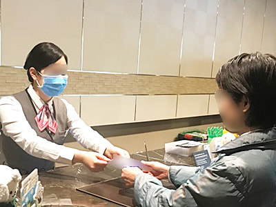 全国展開の大手ビジネスホテル施設利用女性に向けたボディソープのサンプリング事例1