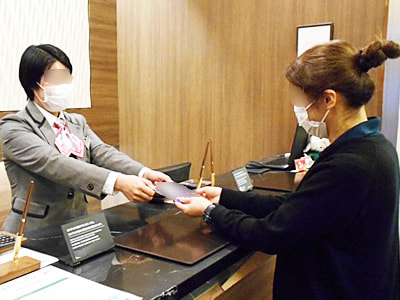 全国展開の大手ビジネスホテル施設利用女性に向けたボディソープのサンプリング事例2