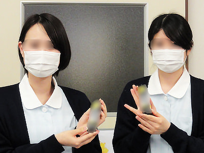専門学校の生徒に向けてリニューアルされたコーヒー味の清涼飲料水のサンプリング事例2
