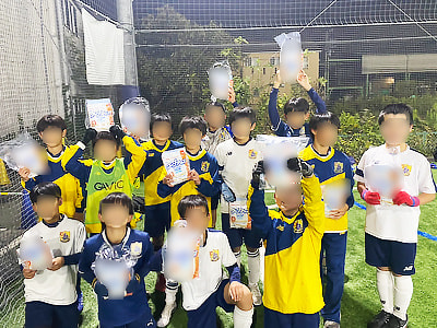 スポーツ少年団の子どもたちに向けた粉末タイプの成長サポート飲料のサンプリング事例(第2段)4