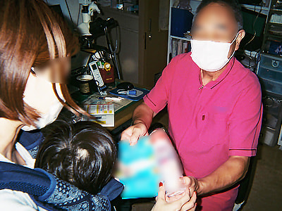 産婦人科における妊娠後期~産後のママに向けた哺乳瓶のサンプリング事例1