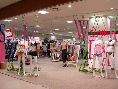 ファッションビル特設売場でのルートサンプリング1