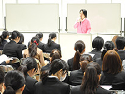 看護学生向け就職説明会でのルートサンプリング2