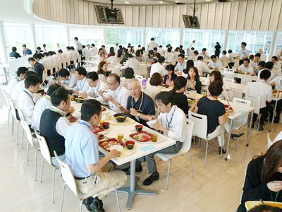 大企業の社員食堂でのルートサンプリング2