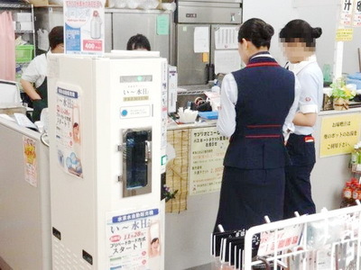 航空会社の職員生協店舗でのルートサンプリング2