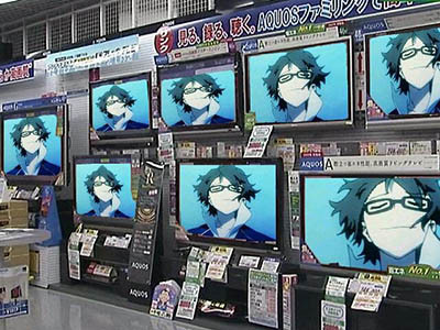家電量販店Yの店内テレビでの広告映像放映2