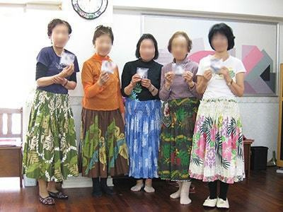 美白ハミガキの社交ダンス教室/フラダンス教室でのリピートサンプリング事例