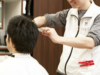 ヘアカット専門店でのルートサンプリング1