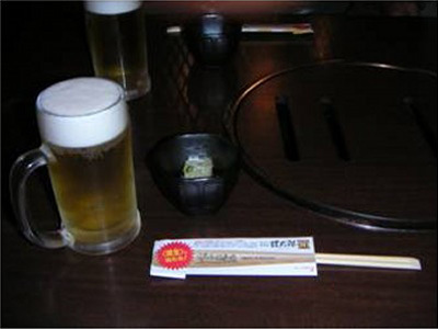 大手居酒屋チェーン店舗での箸袋広告2