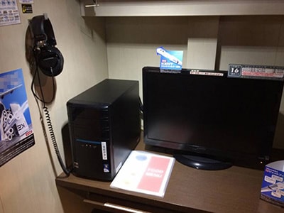 インターネットカフェでのタバコサンプリング事例3