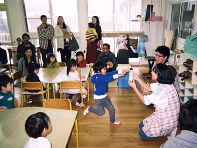 幼稚園・保育園での食器洗剤サンプリング事例2