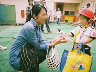 幼稚園・保育園での食器洗剤サンプリング事例4