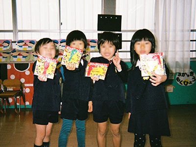 屋内遊戯施設クーポンの保育園・幼稚園サンプリング事例1