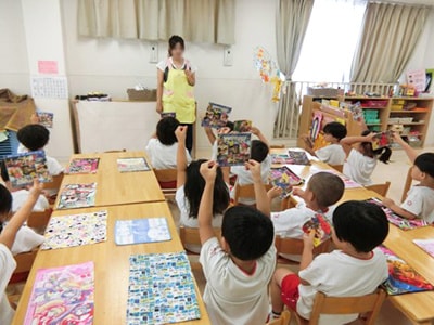 2回目の屋内遊戯施設クーポン保育園・幼稚園サンプリング事例1