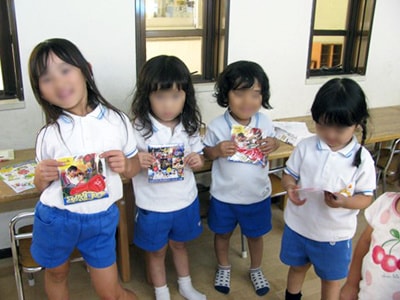 2回目の屋内遊戯施設クーポン保育園・幼稚園サンプリング事例3