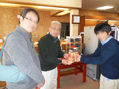 プロテイン商品(スティックタイプ)のスポーツ関連施設でのサンプリング事例3