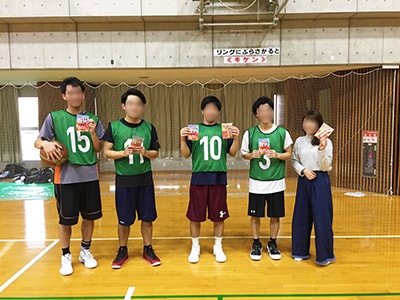 プロテイン商品(スティックタイプ)のスポーツ関連施設でのサンプリング事例2