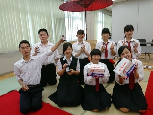 高校の運動部員/文化部員への栄養ドリンクサンプリング事例2