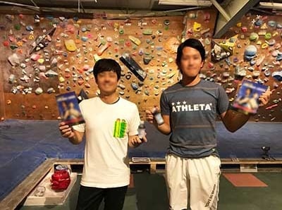栄養ドリンクのボルダリングジムでのサンプリング事例2