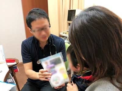 小児科医院における大手メーカー泡ハンドソープのサンプリング事例1