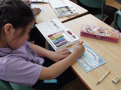大手メーカー柔軟剤の全国小学校でのサンプリング事例3