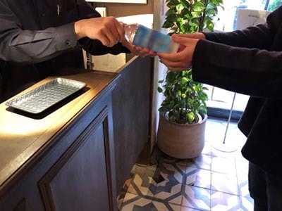 カフェ・レストランでの経口補水液サンプリング事例3