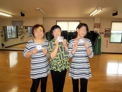 美白ハミガキの社交ダンス教室/フラダンス教室でのリピートサンプリング事例3