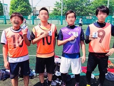 大手日用品メーカー男性向け整髪料のフットサル施設サンプリング事例1