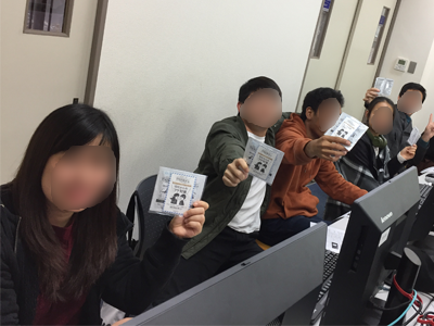 高校・専門学校の若年層に向けた薬用シャンプー&コンディショナーサンプリング事例3
