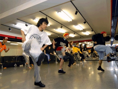 ダンススクールでのルートサンプリング