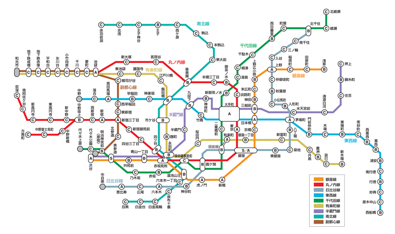 東京メトロ「メトロラック」設置3