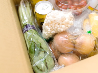 有機野菜通販サイトの宅配時商品同梱1