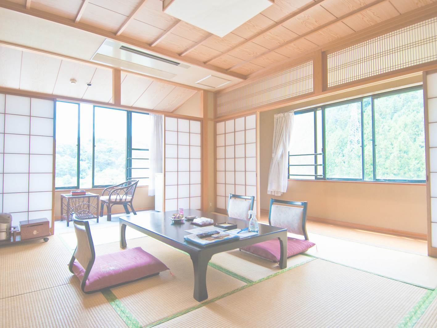 温泉旅館/温泉ホテルでのルートサンプリング