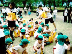 幼稚園・保育園でのルートサンプリング1