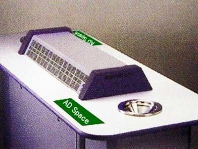 オフィス内分煙機ステッカー広告1