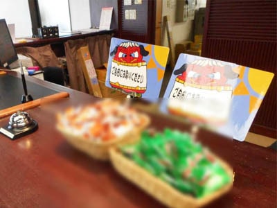 ゴルフ場とタクシー利用客に向けた食品メーカーのミントタブレット&キャンディのサンプリング事例2