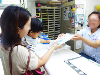 小児科医院での患者の保護者に向けた大手食品メーカーの経口補水液サンプリング事例1