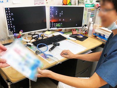 小児科医院での患者の保護者に向けた大手食品メーカーの経口補水液サンプリング事例2