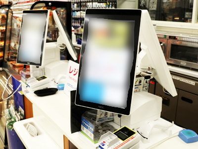 大手コンビニエンスストア映像放映