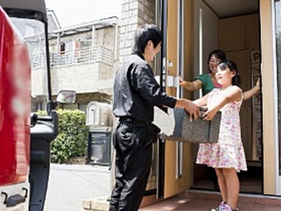 大手ファミリーレストランチェーン デリバリー時サンプリング