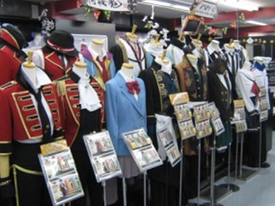 コスプレイヤー向けショップでのサンプリング2