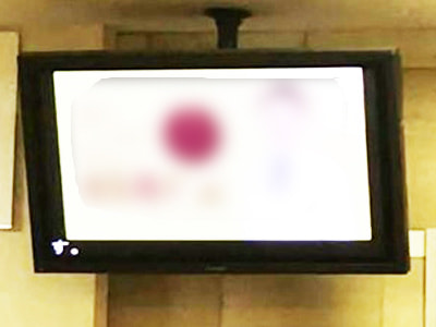 病院&調剤薬局待合室における肺炎予防啓発コンテンツ映像放映事例3