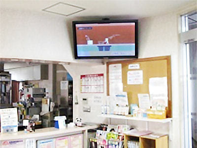 医療機関(病院/クリニック)待合室での映像放映(デジタルサイネージ)