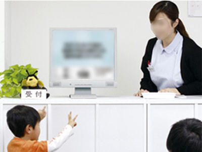 医療機関待合室(小児科メイン)映像放映