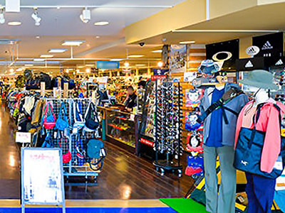 大手スポーツ用品店でのサンプリング1